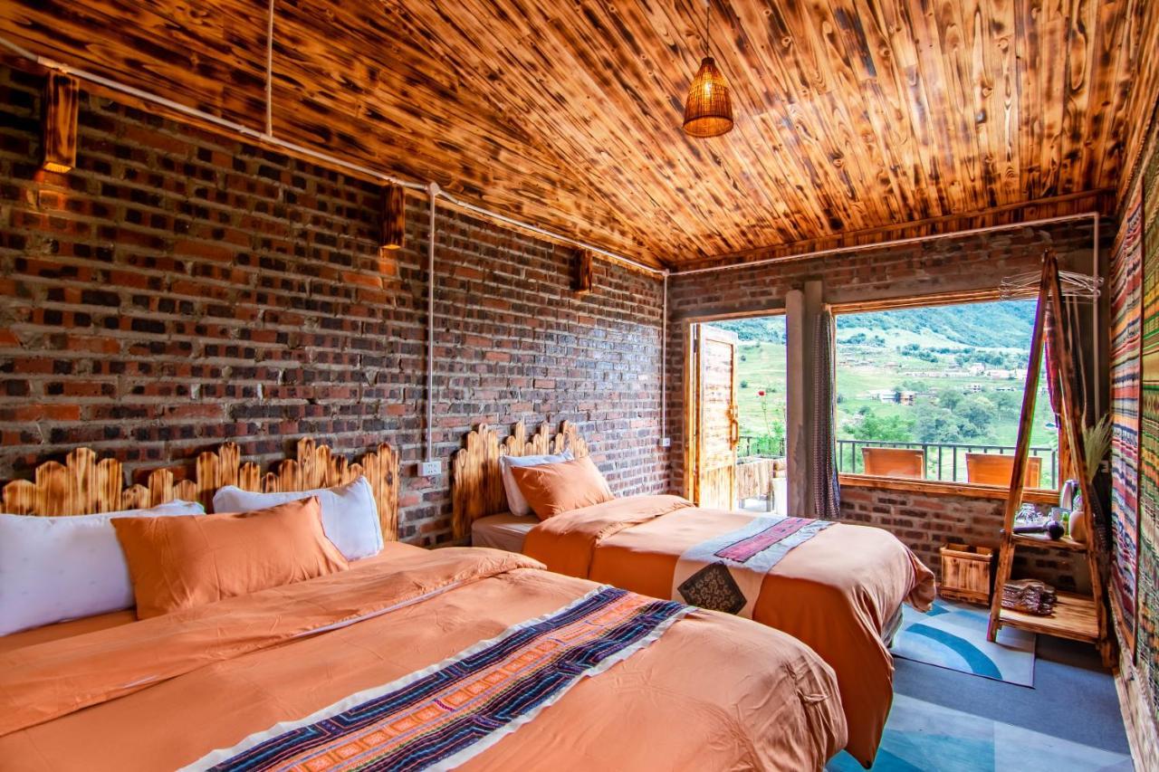 Sapa Plum Eco House Hotel Exterior foto